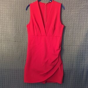 NWT.   Lulus Size Large Sexy Red Holiday Dress !!